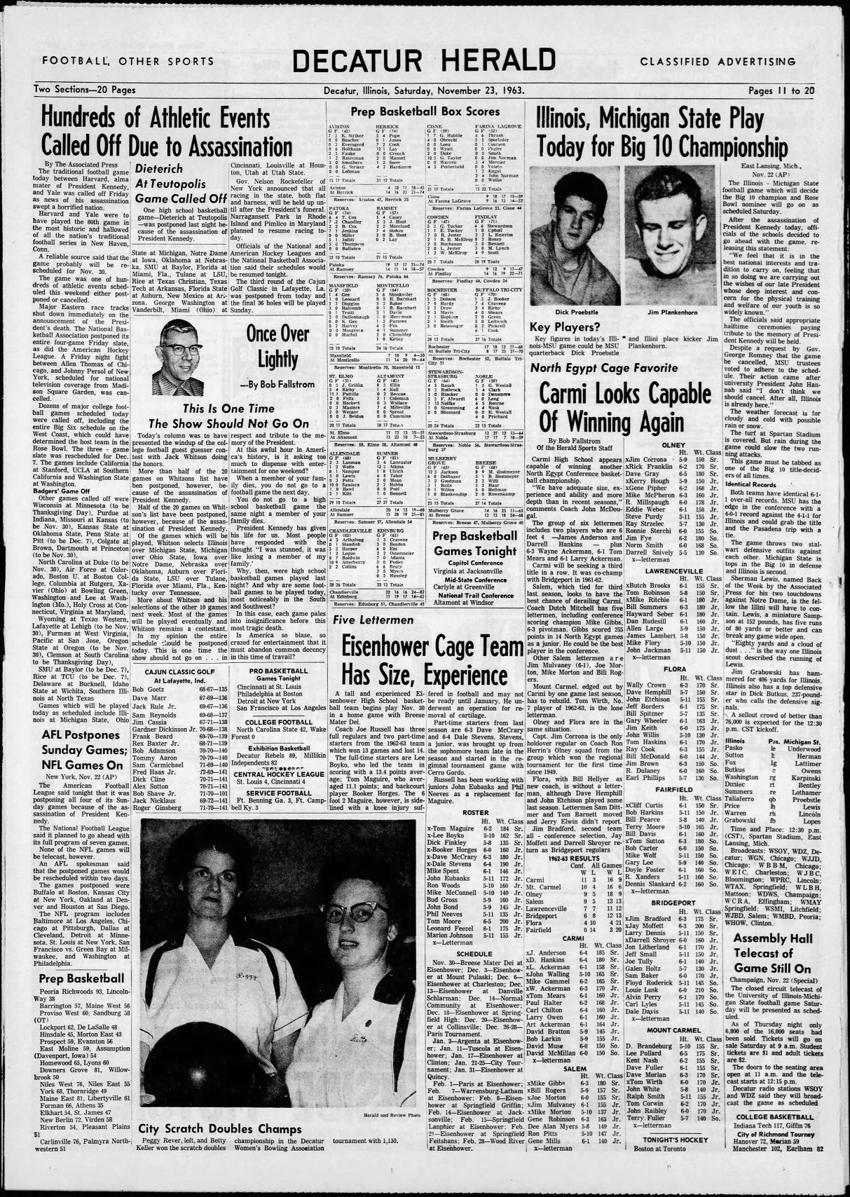 Nov. 23, 1963, The Decatur Herald, A11